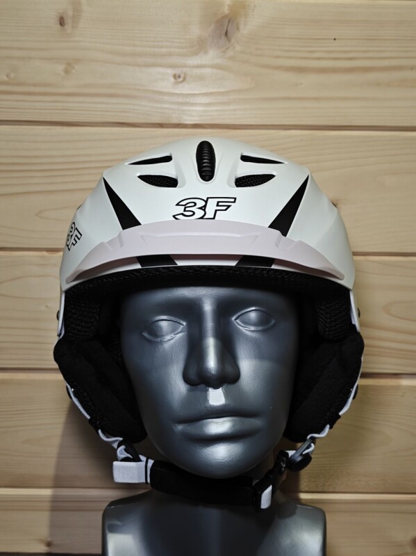 PRILBA 3F VISION HELMET MATTE WHITE 55-58CM